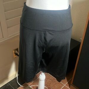 🖤🏃🏻‍♀️Bebe Sport Black Pull On Polyester/Spandex Stretchy Shorts Size 2X